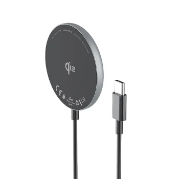 Wozinsky WQY1S 15W Qi2 Wireless Charger, Black