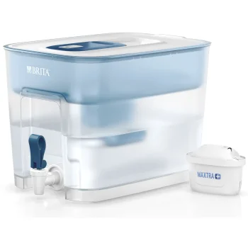 Brita Flow Water Filter Station, 8.2 l, White-Petrol