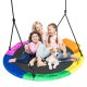Neo-Sport Swingo XXL Saucer Swing for Kids and Adults 110 cm, Multicolor