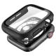 Spigen Thin Fit 360 Case for Apple Watch 44mm with Tempered Glass, Black