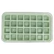 Ice Cube Container with 2 Trays and Scoop DA349, Green