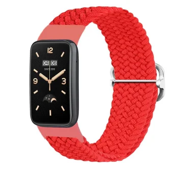 Braided Strap for Xiaomi Mi Band 7 Pro / M7 Pro, Red