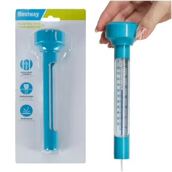 Bestway 58072 Floating Pool Thermometer, Blue