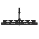 Maclean MC-105 B Under-Desk Cable Organizer, 5kg, Black