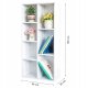 Белый книжный стеллаж ModernHome WYJ-071