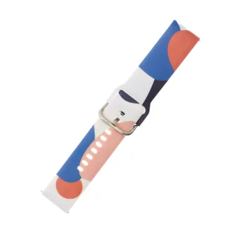 Silicone Camo Strap for Samsung Galaxy Watch 45/46/47mm (Pattern 10)