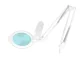 Glow Moonlight 8013/6\" LED Magnifying Lamp with Stand White (STORE DEMO)