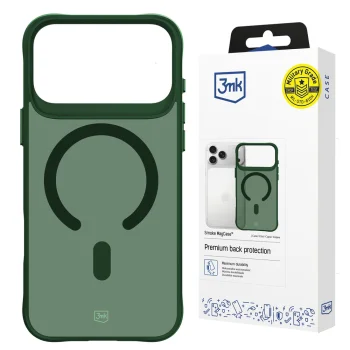 Translucent MagSafe Case 3mk iPhone 17 Pro Green