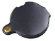 Folding Pocket Magnifier with Leather Case 3x Black
