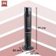 Kaminer Ignisse 2000W Electric Tower Heater with Flame Effect 26401, Black