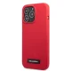 Karl Lagerfeld Silicone Plaque Case for iPhone 13 Pro / 13, Red