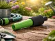 DIVODV Garden Hose Watering Set with Spray Gun and Quick Connectors
