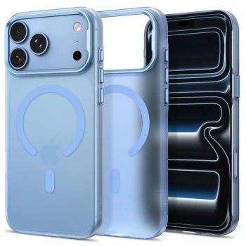 Tech-Protect MagZero MagSafe Case for iPhone 17 Pro Max / 18 Pro Max - Matte Light Blue