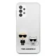 Karl Lagerfeld Case for Samsung Galaxy A32 5G KLHCA32CKTR Karl & Choupette, Transparent