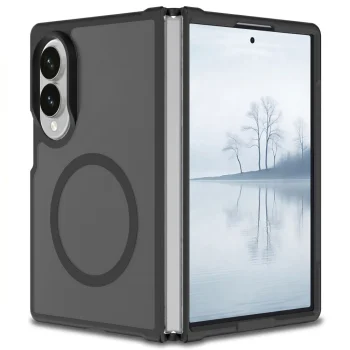 Tech-Protect Magmat MagSafe Case for Samsung Galaxy Z Fold 8, Matte Black