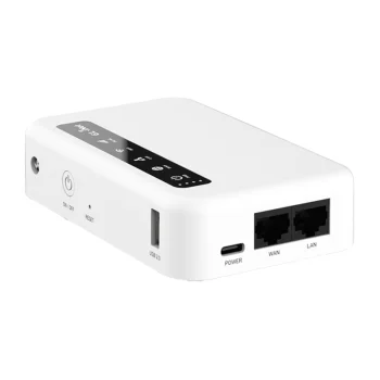 GL.iNet Puli GL-XE300-BAT Portable 4G LTE Router with 5000 mAh Battery