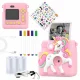 Denver KPC-1363 Kids Instant Camera with Printer, Pink