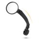 Wozinsky WLR-01I Rearview Left Bicycle Mirror - Black