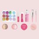 Kids Makeup Kit for Girls Non-Toxic Washable Real Cosmetic Pretend Play Set