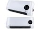 Fan Electric Heater with Remote Control, 1000W/2000W