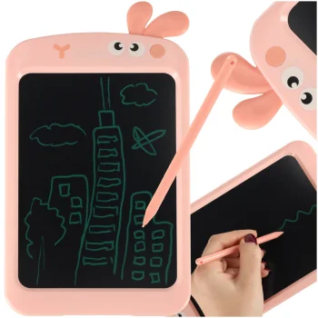 Creative Writing Drawing Graphic LCD Tablet 8.5", pink bunny
