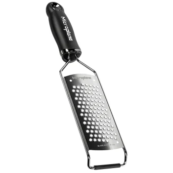 Microplane Gourmet Star Blade Grater, Black / Silver