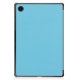 Samsung Galaxy Tab A8 10.5 (2021) (2022) (SM-X200/X205) Trifold Stand PU Leather Hard Protective Cover Case, Sky Blue |...