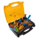 Kinetic Sand Construction Set with Crane and Vehicles in a Case 26766