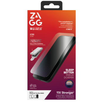 ZAGG Invisibleshield Glass XTR5 Graphene Screen Protector with Blue Light Filter iPhone 17 Pro Max