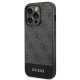 Guess iPhone 14 Pro Max Case 4G Stripe Collection, Grey