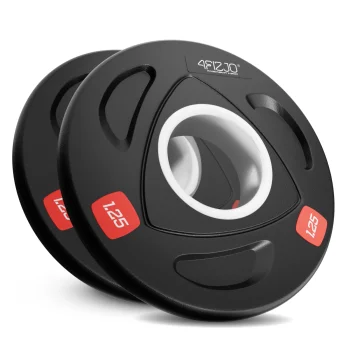 4FIZJO Olympic Weight Plates 2 x 1.25 kg Rubber Coated
