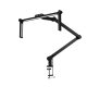 Glow L03 Cosmetic Desk Lamp with Clamp, Black