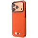 BMW M Quadrille Kevlar Metal Logo MagSafe Case for iPhone 17/18 Pro Max - Orange