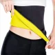 Neoprene Slimming Waist Belt for Workouts, Size L 33x22 cm, Black
