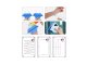 Double-sided Window Glass Cleaner Wiper Glass Washing Cleaning Magnetic Brush