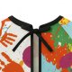 Kruzzel Waterproof Kids Apron 4-6 Years, Multicolored