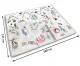 Nukido NK-342 Educational Double-sided Kids Roll-up Foam Mat