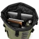 NORLÄNDER BCKPCK roll-top backpack, 36 l, 15.6\", green/black