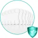 Child Safety Cabinet Locks Ricokids 798300 10 Pcs, White