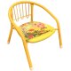 Sturdy Metal Toddler Chair for Kids with Soft Padded Seat