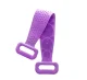 Bath Sponge Shower Body Legs Massager Silicone Brush, Purple