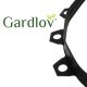 Gardlov 00024561 Garden Edging 4cm x 10m with 20 Pegs, Black