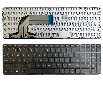 Keyboard HP 250: G2, G3; 255: G2, G3; 256: G2, G3. With frame