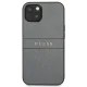 Guess Saffiano Stripe Case for iPhone 13 mini Grey