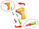 Kids Educational Constructor Tools Set Screwdriver Drill Screws Blocks 258 pcs.