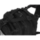 Small black military backpack