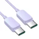 Joyroom Multi-Color Series A14 USB-C to Lightning 20W Cable 1.2m Purple