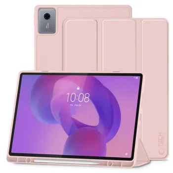 TechProtect SmartCase Pen Case for Lenovo Idea Tab Plus 12.1 TB-361, Pink