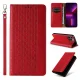 Flip Wallet Case for Samsung Galaxy S23+ Magnet Strap Case with Stand and Lanyard, Red