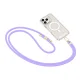 Tech-Protect C7S Crossbody Phone Strap with Adapter - Purple